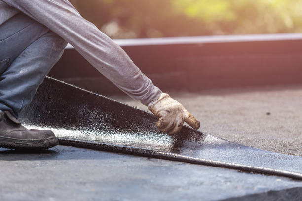 Professional Waterproofing technician working in Liberty Mills, IN